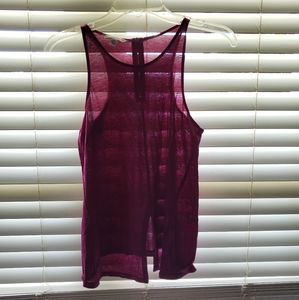 Magenta tank top
